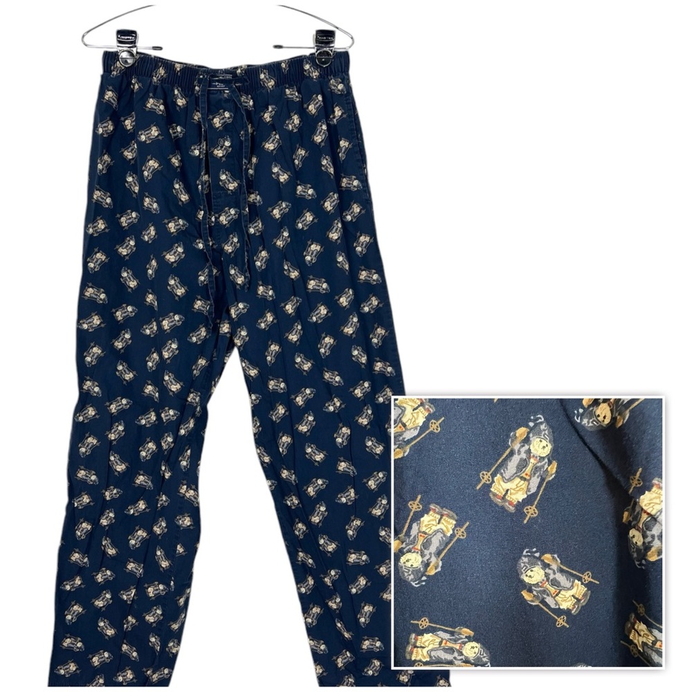 Polo Ralph Lauren Ski Bear lounge pants‎ size L see photos